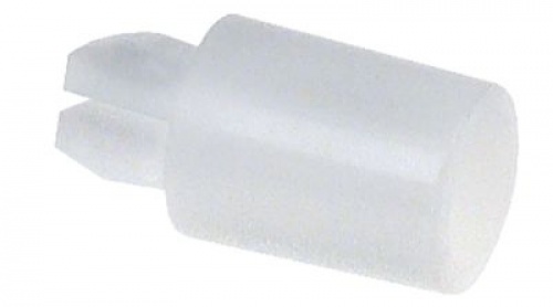 Distanční pouzdro L 24mm plast bílý ø 12mm