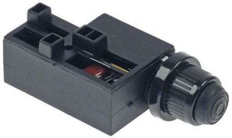 Zapalovací spínač montážní ø 22mm přípojka Faston samec 2,8 mm 1,5V