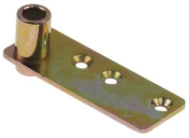 Dveřní závěs L 64mm W 24mm V 22,6mm montážní pozice dole