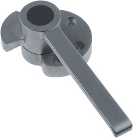 Pákový uzávěr nerezová ocel V 62mm montážní vzdálenost 40/64mm vpravo