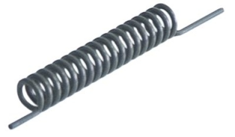 Otočná pružina ø 14,5mm ø kabelové měrky 2,7mm L1 86mm L2 30mm L3 16mm chladnička