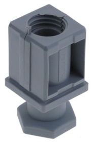 Patka zařízení plast V 20-35mm tloušťka 1-1,5mm typ trubky 40x40 Množství 1 ks