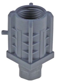 Patka zařízení plast V 17-55mm tloušťka 1-1,2mm typ trubky 40x40 Množství 1 ks