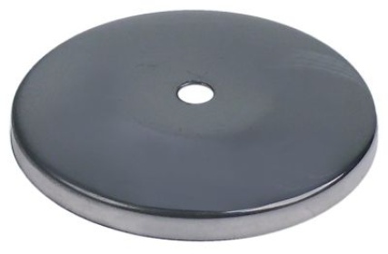 Krycí plech pochromované pro průměr kola 125mm