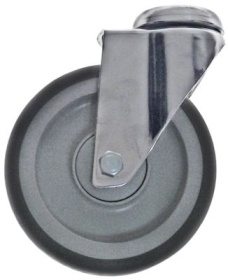Otočné kolečko otvor na šroub V 132mm ø otvoru na šroub 12mm ø 100mm šířka kola 30mm