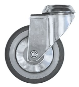 Otočné kolečko otvor na šroub V 132mm ø otvoru na šroub 12mm ø 100mm šířka kola 30mm