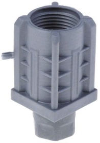 Patka zařízení plast V 17-55mm tloušťka 1-1,2mm typ trubky 40x40 Množství 42 ks
