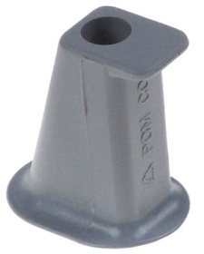 Háček L 32mm W 14mm ø otvoru 4,5mm pro vodicí lištu