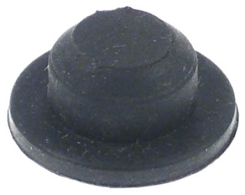 Patka pryž ø 21mm V 3mm montážní ø 13mm pro mikrovlnnou troubu celková výška 10mm