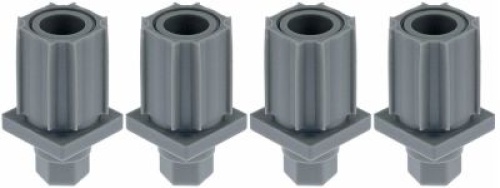 Patka zařízení plast tloušťka 1,2-1,5mm typ trubky 40x40 Množství 4 ks