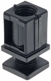 Patka zařízení plast V 15-50mm tloušťka 1-1,5mm typ trubky 35x35 Množství 1 ks