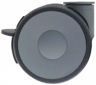 Otočné kolečko otvor na šroub V 103mm s brzdou ø otvoru na šroub 10mm -10 do +42°C ø 100mm