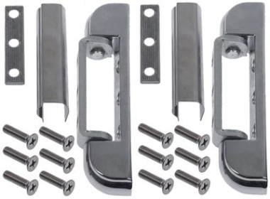 Hranový závěs L 127mm W 18mm montážní vzdálenost 22,2mm zavěšení levé/pravé