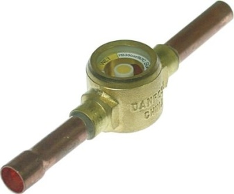 Průhledítko přípojka ODS/ODF 10mm s ukazatelem typ SGN10 DANFOSS p max 35bar -50 do +80°C