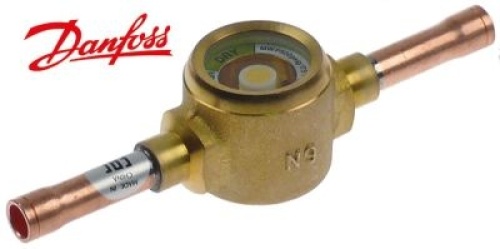 Průhledítko přípojka ODS 6mm L 101mm s ukazatelem typ SGN6S DANFOSS -50 do +80°C