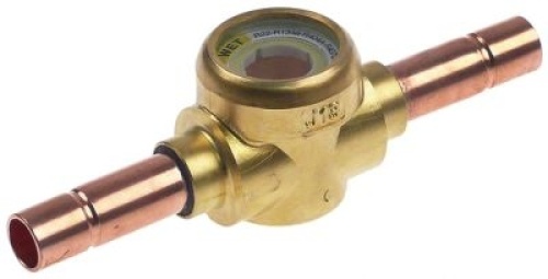 Indikátor vlhkosti přípojka ODF 3/8″ L 117mm  - s ukazatelem typ 3940/3 CASTEL p max  -bar