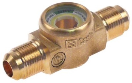 Indikátor vlhkosti přípojka 1/2″ SAE L 81,5mm s ukazatelem typ 3910/44 CASTEL -30 do +110°C