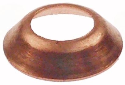 Těsnění přípojka 1/4″ SAE měď zkrácené kuželové Množství 20 kusů CASTEL
