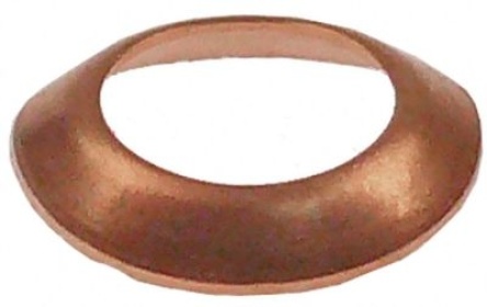 Těsnění přípojka 3/8″ SAE měď zkrácené kuželové CASTEL