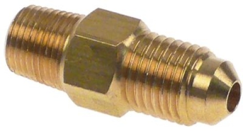 Dvojitá vsuvka přípojka 1/4″ SAE - 1/8″ NPT 7140/21 vnit. Kód U1-4A