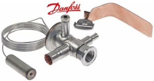 Expanzní ventil kapilára 1500mm rovné přívod 6mm ODF typ TUA  - DANFOSS p max 34bar