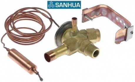 Expanzní ventil kapilára 1500mm přívod 3/8″ SAE typ RFKA04E-4.0-17 SANHUA -40 do +10°C