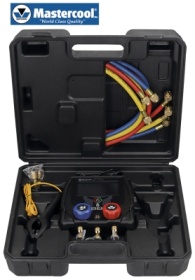 Montážní pomůcka pro 66 chladiv 2cestné baterie 9 V třída 1.0 psi, inHg, Bar, MPa, Kg/cm²