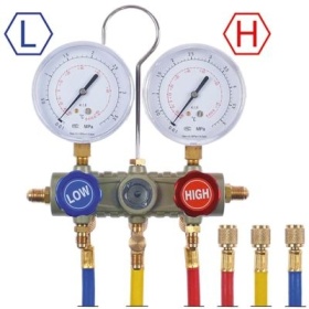 Montážní pomůcka R410a 2cestné ø 80mm model HS-S36F 5/16″ SAE
