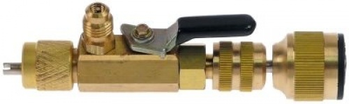 Odstraňovač ventilového jádra přípojka 1/4″ SAE s uzavíracím ventilem
