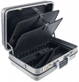 Kufřík na nářadí plast stříbřitý velikost 485x320x185mm  -