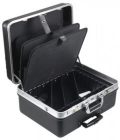 Kufřík na nářadí plast černý  - velikost 495x390x260mm