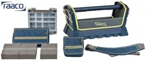 Kufřík na nářadí PP + PES modrý Taco L Premium - 20″ velikost 504x234x256xmm
