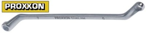Dvouočkový klíč chrom-vanadová ocel, pochromovaná kompenzace velikost 6/7mm DIN 838/ISO 3318