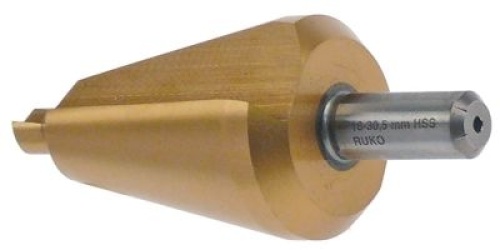 Loupací vrták HSS Co5-TiN L 76mm ø hřídele 9mm rozsah vrtání 16-30,5mm