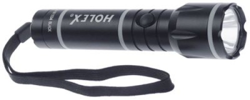 Kapesní svítilna LED 1W ø 35mm ø madla 27mm L 143mm anodizovaný hliník černý