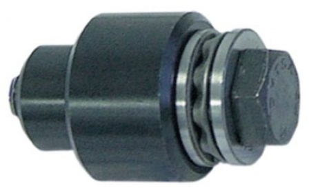 Děrovač na plech tloušťka až 1,75mm ø otvoru 16mm s axiálním kuličkovým ložiskem