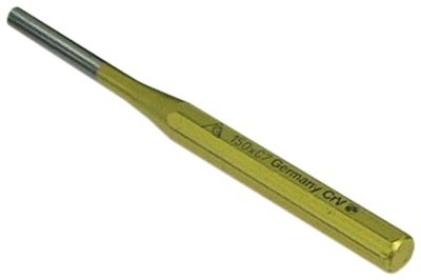 Vyrážeč závlaček L 150mm ø hřídele 10mm ø bodu 4mm délka bodu 50mm DIN 6450 C