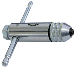 Držák nářadí L 100mm s ráčnou velikost M5-M12