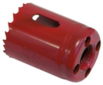 Děrovka bimetalové ø 35mm DOC až max. 38 mm na trubku 1″ variabilní ozubení řezák HSS