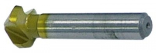 Kuželový záhlubník HSS-TiN L 45mm 90° ø hřídele 5mm ø hlavy 6,3mm