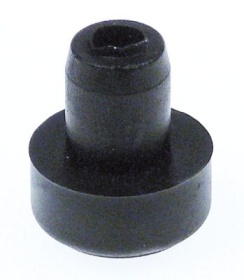 Patka zařízení pryž ø 20mm V 10mm montážní ø 11mm celková výška 23mm Množství 1 ks