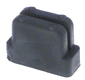 Patka zařízení ø  -mm montážní rozměry 29x12mm V 21,5mm pryž pro dávkovací zařízení Množství 1 ks
