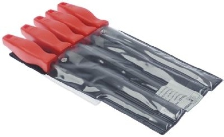 Pilníky L 200mm řez 2 sada celková délka 320mm materiál madla plast 5 kusů