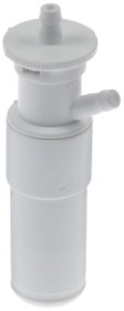 Napěňovač mléka přípojka 6mm plast úhelník 60°