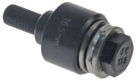 Děrovač na plech tloušťka až 1,75mm ø otvoru 16,5mm s axiálním kuličkovým ložiskem