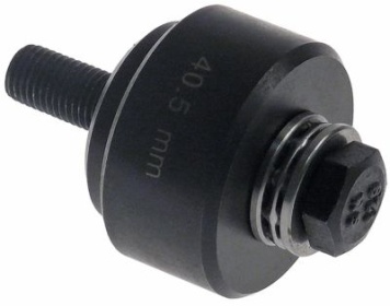 Děrovač na plech tloušťka až 2,5mm ø otvoru 40,5mm s axiálním kuličkovým ložiskem