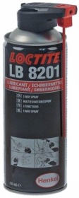 Mazivo ve spreji universal teplota max. 50°C LOCTITE 8201 400ml plechovka