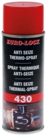 Mazivo ve spreji teplota max. 50°C -180 do +1200°C LOS 430 400ml