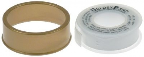 PTFE páska W 12,7mm tloušťka 0,1mm teplotně odolné, elastické schválení DIN-DVGW