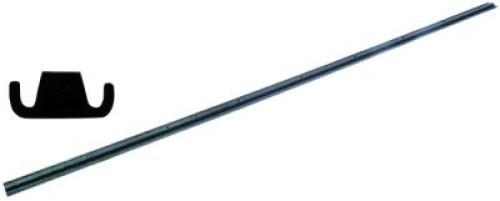 Kolejnice plast černý W 23mm Množství 2,5m pro chladírenská těsnění L 2,5m